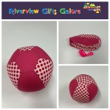 Balloon Ball Cover - Pink Flowers/Pink Dots Balloon Ball Cover - Pink Flowers/Pink Dots